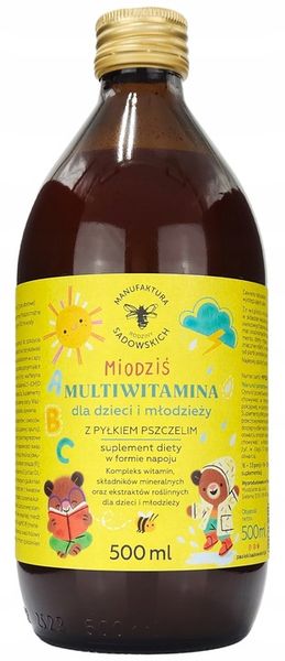 Olej z czarnuszki Big Nature + Multiwitamina Miodziś DLA DZIECI Sadowskich zdjęcie 6