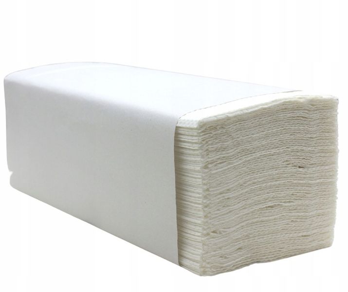 BIAŁE RĘCZNIKI PAPIEROWE SKŁADANE 100% CELULOZA zdjęcie 6