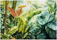 Fototapeta Winylowa Do Sypialni Salonu Dżugla 312x219