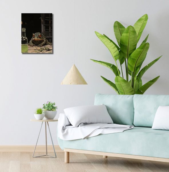 Obraz 30x40cm Oczekiwanie w Półmroku zdjęcie 2