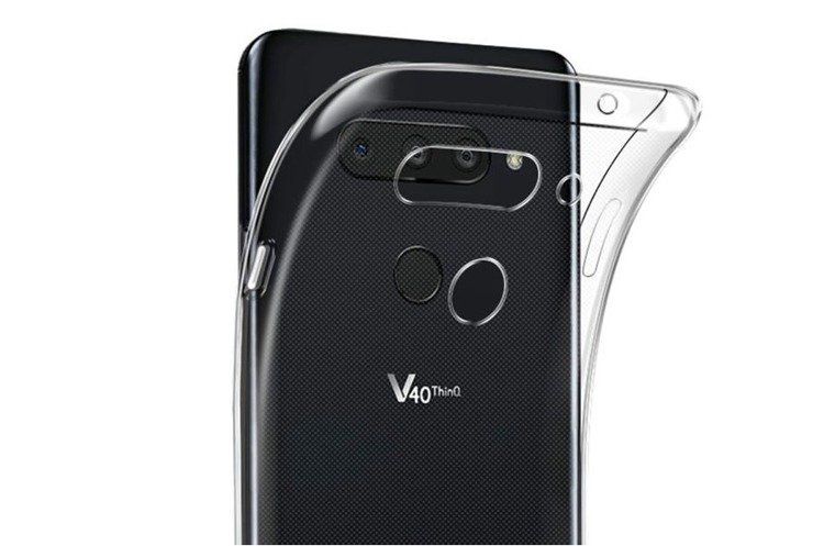 ETUI Ultra Slim Case do LG V40 ThinQ przezroczysty zdjęcie 3