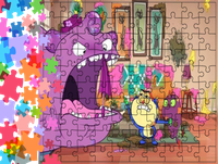 Puzzle tradycyjne Zokie z Planety Ruby