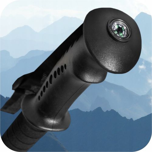 KIJKI DO NORDIC WALKING chodzenia kije trekkingowe MEGA WYGODNE zestaw 2szt na Arena.pl