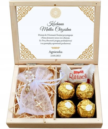 Podziękowanie dla Chrzestnych Dziadków Komunia Św na Arena.pl