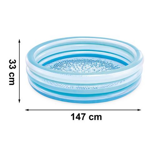 Basen dmuchany brodzik Mozaika 147x33 cm INTEX 58467 na Arena.pl