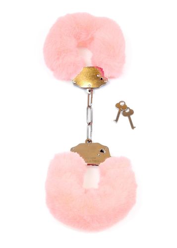 Kajdanki Fetish B - Series- Furry Cuffs Light Pink na Arena.pl