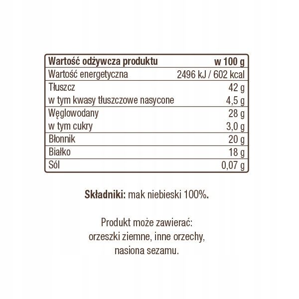 Mak Mielony 1kg Moreso zdjęcie 3