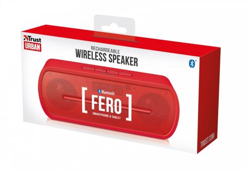 Trust Fero Wireless Bluetooth Speaker - red na Arena.pl