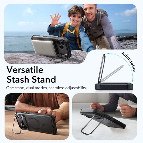 ESR CYBER KICKSTAND MAGSAFE IPHONE 17 PRO BLACK na Arena.pl