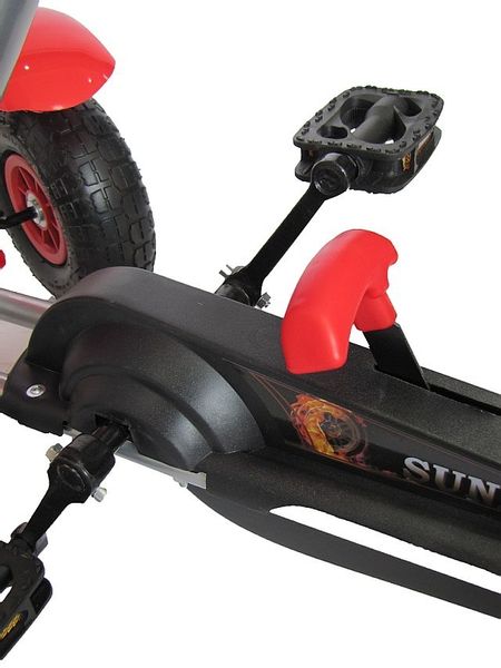 WIELKI GOKART NA PEDAŁY FORMUŁA, POMP KOŁA/F-618 zdjęcie 8