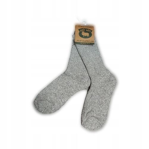 GRUBE Skarpety Wełniane Zimowe Ciepłe Damskie Męskie SZARE 2-pak 39-42 na Arena.pl