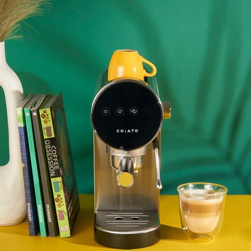 Kolbowy ekspres ciśnieniowy CHiATO Luna Style 1360 W srebrny/szary na Arena.pl