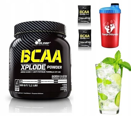 OLIMP BCAA AMINOKWASY Xplode 500g MOJITO + Gratis na Arena.pl