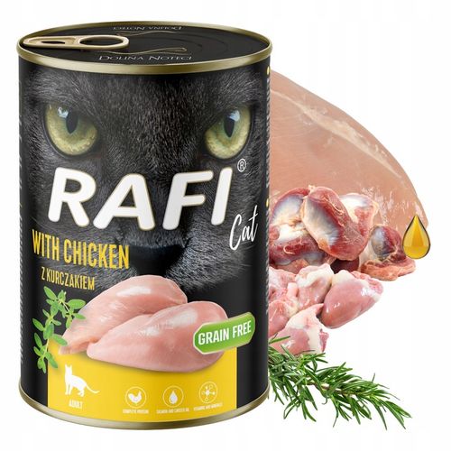 RAFI CAT Dolina Noteci Karma mokra dla kota mix smaków 20 x 400g bezzbożowa na Arena.pl