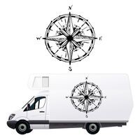 NAKLEJKA NA BOK AUTA dekoracyjna KAMPER camper auto samochód 70cm