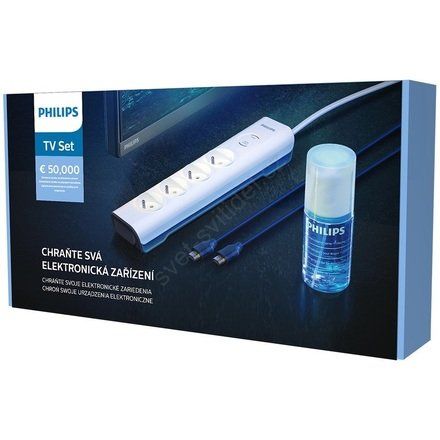 PHILIPS BOX PRZEDŁUŻACZ + HDMI + SPRAY DO EKRANU na Arena.pl