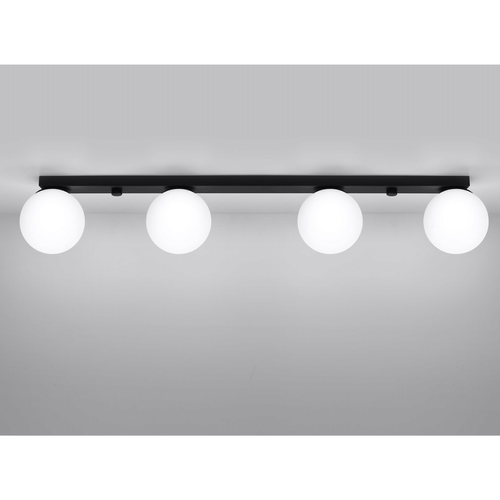 Plafon listwa Yoli SL.1154 Sollux balls do kuchni biały czarny na Arena.pl