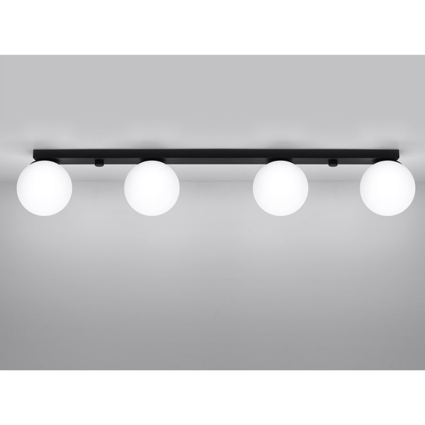 Plafon listwa Yoli SL.1154 Sollux balls do kuchni biały czarny zdjęcie 2