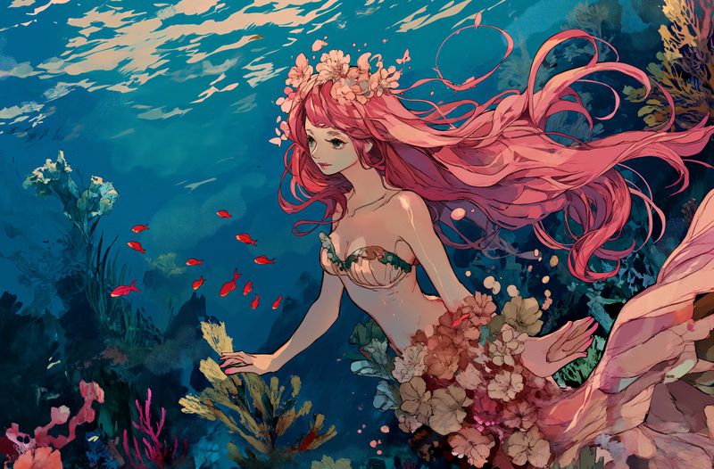 Plakat 86,4x56,8cm Nimfa Oceanu zdjęcie 1