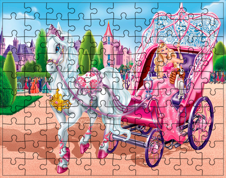 Puzzle Barbie zdjęcie 1