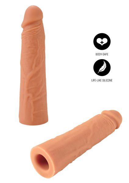 Penis Sleeve Liquid Silicone 20 Cm zdjęcie 8