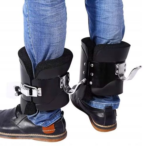 BUTY GRAWITACYJNE NA DRĄŻEK DO ZWISÓW INWERSYJNE GRAVITY BOOTS WYTRZYMAŁE na Arena.pl
