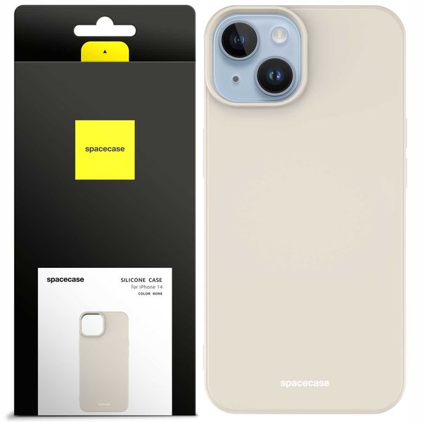 Spacecase Silicone Case Iphone 14 Bone zdjęcie 1
