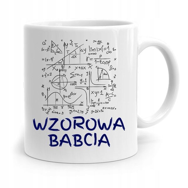 Kubek Dla Babci Na Urodziny Wzorowa Babcia Z Nadrukiem Ze Zdjęciem zdjęcie 1