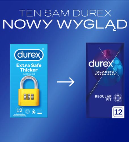 Prezerwatywy Durex extra safe 12 szt. na Arena.pl