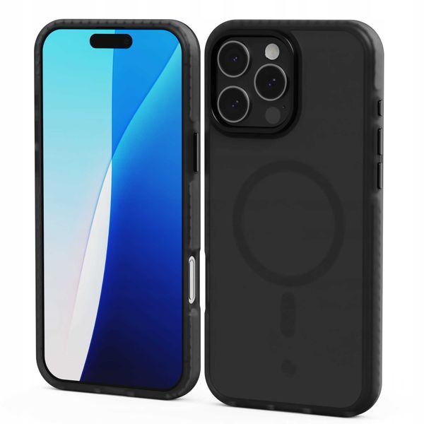Spacecase Hybrid Fusion Mag Iphone 16 Pro Max Black zdjęcie 10