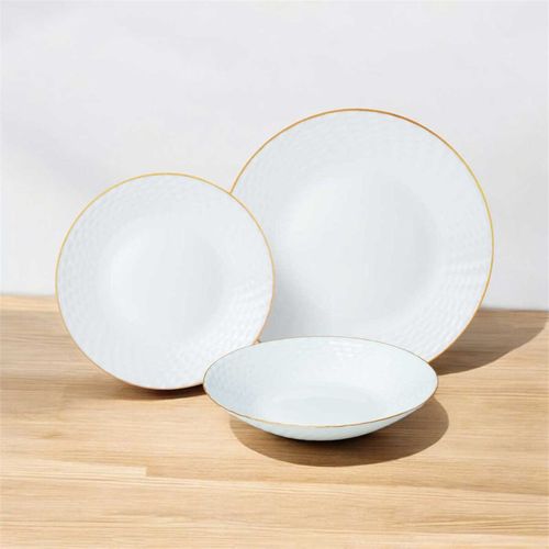 komplet obiadowy opal dla 6 osób 18 elem. kinghoff kh-1876 na Arena.pl