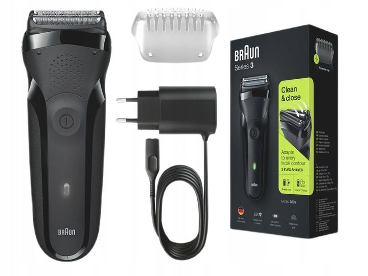 Golarka BRAUN Series 3 300S Czarny zdjęcie 1