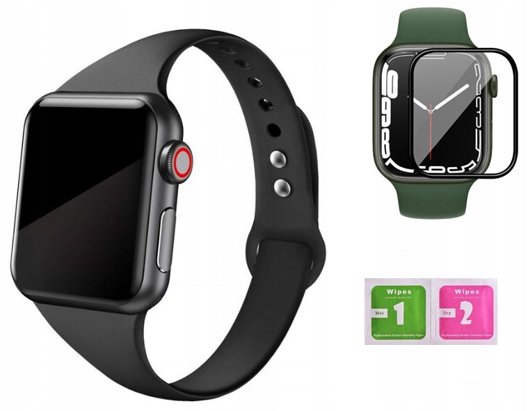 PASEK DO APPLE WATCH 38MM 40MM 41MM SE + SZKŁO zdjęcie 1