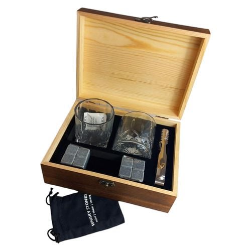 Zestaw Szklanek do Whisky z Kamieniami Chłodzącymi na Arena.pl