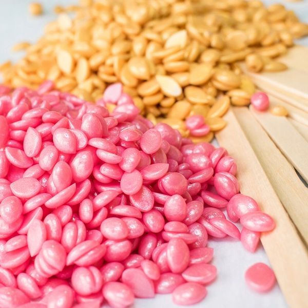 Zestaw 4x WOSK DO DEPILACJI twardy ItalWax + PODGRZEWACZ SZPATUŁKI ŻEL zdjęcie 4