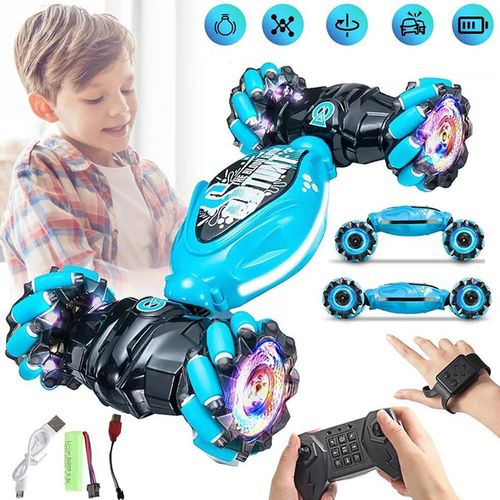 AUTO KASKADERSKIE SAMOCHÓD STEROWANY RĘKĄ GESTAMI +PILOT - AUTO 4X4 LED na Arena.pl