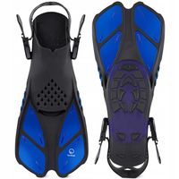 PŁETWY DO NURKOWANIA PŁYWANIA SNORKELINGU PASKOWE REGULOWANE 36-41