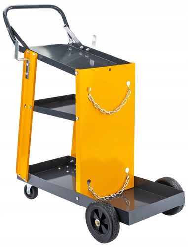 WÓZEK SPAWALNICZY DO SPAWAREK Z PÓŁKAMI STABILNY MOBILNY PÓŁKA NA BUTLĘ na Arena.pl