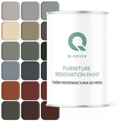 FARBA DO MEBLI KUCHENNYCH 1L FRONTÓW SZAFEK DO PŁYTY 16 KOLORÓW TRWAŁA na Arena.pl