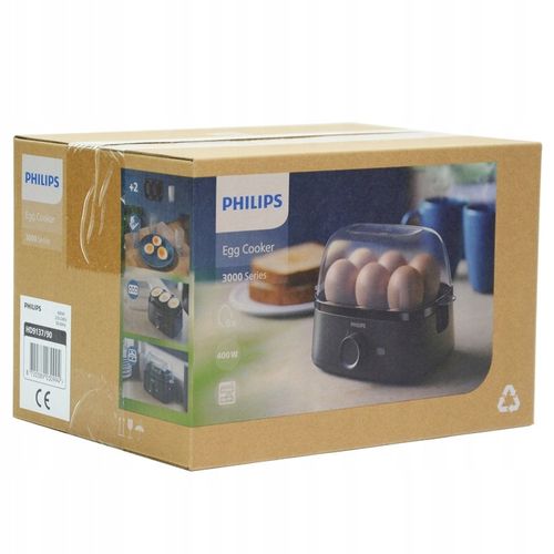 Jajowar PHILIPS HD9137/90 urządzenie do gotowania jajek DO 6 JAJ 400W na Arena.pl