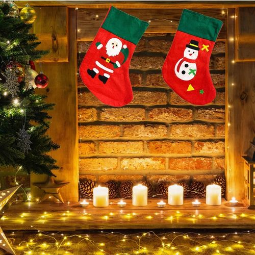 SKARPETA SKARPETY NA PREZENTY ŚW. MIKOŁAJA DEKORACJA MIX na Arena.pl