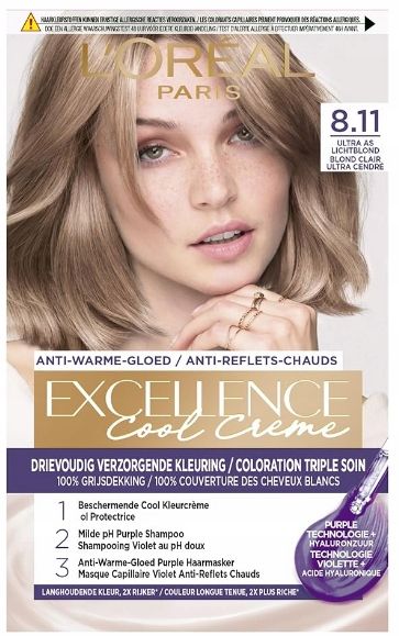 L'Oreal Excellence Farba Do Włosów 8.11 zdjęcie 1