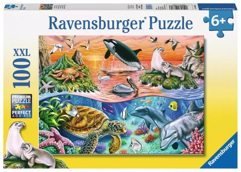 Puzzle 100 elementów XXL. Piękny ocean zdjęcie 1