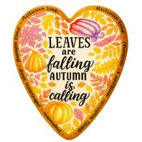 CIASTKO LUKROWANE AUTUMN TIME ROZ. M SERCE NO1 JESIEŃ RĘCZNIE ROBIONE