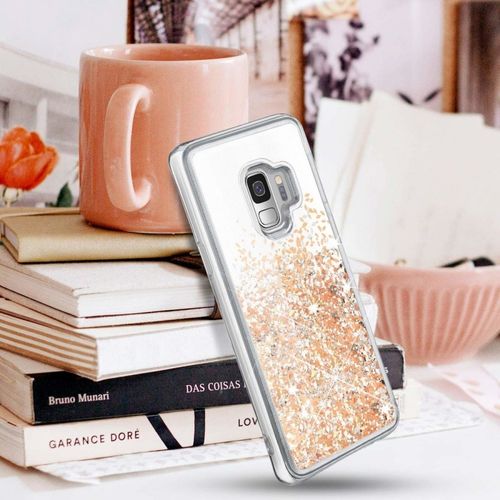 Etui Liquid Iphone X Złote na Arena.pl