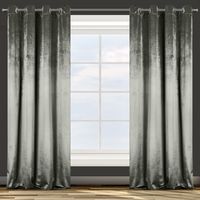 Zasłona gotowa na przelotkach Design91 140X250 TAYLOR srebrny