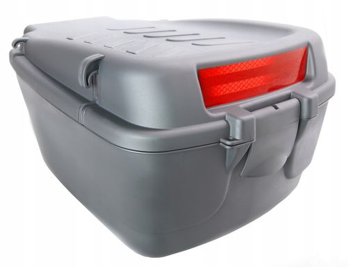 Techno-Smart KUFER BAGAŻNIK KOSZYK ROWEROWY DUŻY ZAMYKANY z ODBLASKIEM na Arena.pl