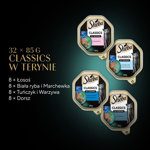 sheba® classics rybne smaki 32x85g na Arena.pl