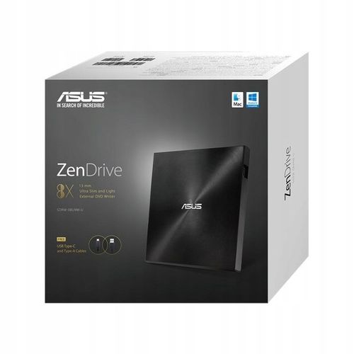 Nagrywarka DVD USB ASUS ZenDrive SDRW-08U9M-U na Arena.pl