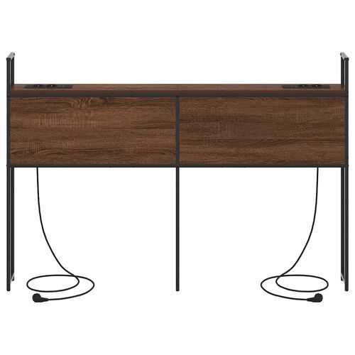 Szafka z Ładowaniem Brązowy dąb 150 cm Materiał drewnopochodny na Arena.pl